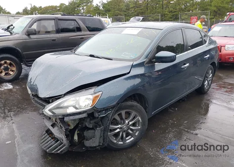 2016 Nissan Sentra Fe+ S/S/Sl/Sr/Sv from USA, damaged, VIN 3N1AB7AP2GY234100